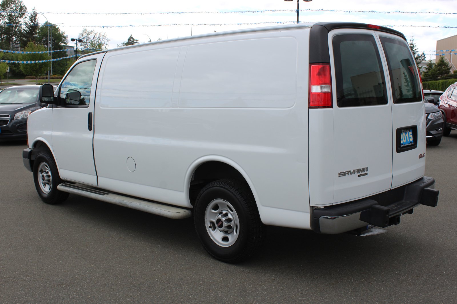 Pre-Owned 2015 GMC Savana Cargo Van CARGO Full-size Cargo Van in Duncan ...