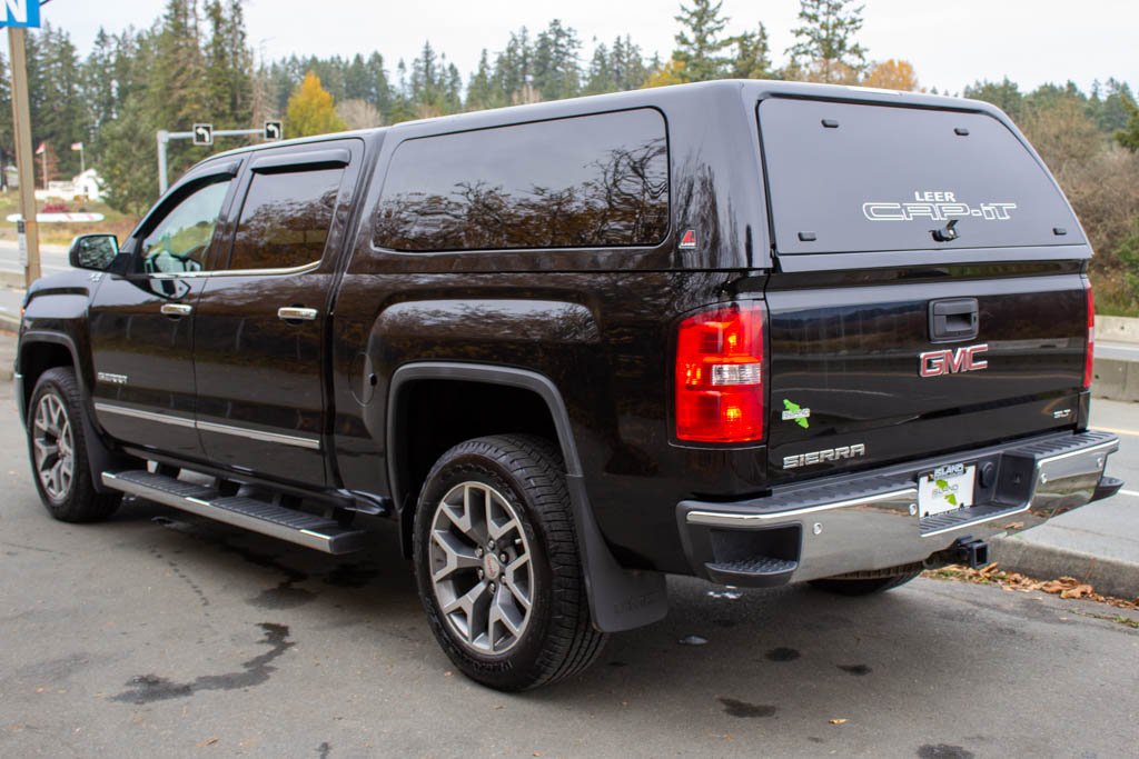 Pre-Owned 2015 GMC Sierra 1500 SLT, Canopy, Sunroof, Leather Interior ...